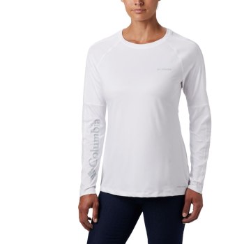 Columbia Ženske Majice S Kapuljačom - Windgates Long Sleeve Bijele | YPNQ-43016